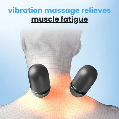 Soothe-3-in-1 Neck Massager Cervical Pillow Hot Compress Vibration Massage Neck Traction Relax Pillow Spine Support Massager